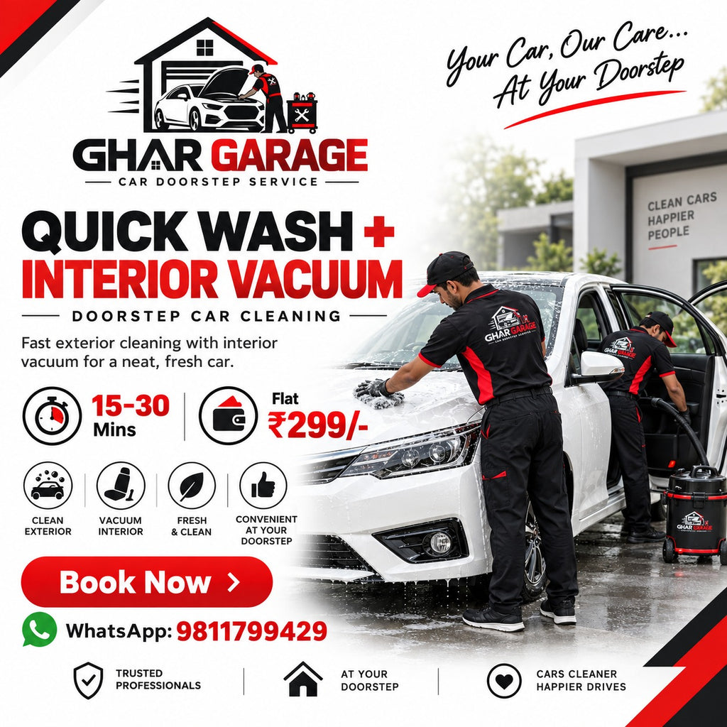 QUICK WASH + VACUUM